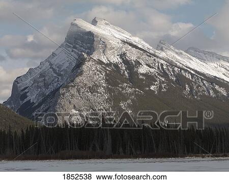 Stock Photo - Canadian Rockies, Banff, Alberta, Canada. Fotosearch
