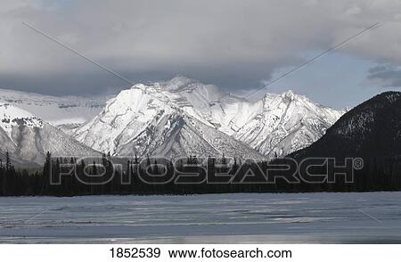 Canadian Rockies, Banff, Alberta, Canada View Large Photo Image Stock Photo - Canadian Rockies, Banff, Alberta, Canada. Fotosearch