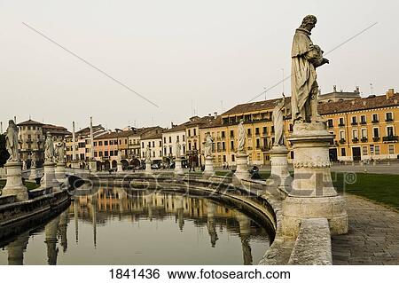 Stock Photograph - Canal In Padova; Italy. Fotosearch