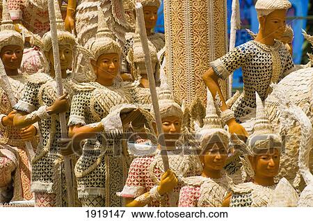 Stock Photo - Candle Wax Sculptures. Fotosearch