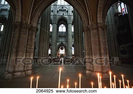 Candles By An Altar In A Aisle Of The Cathedral Of St Etienne Of Bourges, Bourges, Cher, France View Large Photo Image Stock Photography - Candles By An Altar In A Aisle Of The Cathedral Of St Etienne Of Bourges, Bourges, Cher, France. Fotosearch
