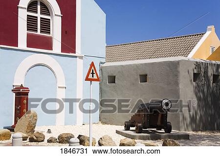 Cannon Outside Historic Fort; Fort Zoutman Historical Museum, Oranjestad, Island Of Aruba, Aruba, Kingdom Of The Netherlands View Large Photo Image Stock Image - Cannon Outside Historic Fort; Fort Zoutman Historical Museum, Oranjestad, Island Of Aruba, Aruba, Kingdom Of The Netherlands. Fotosearch