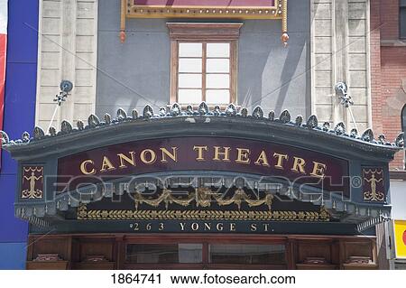 Stock Image - Canon Theatre, Toronto, Ontario. Fotosearch