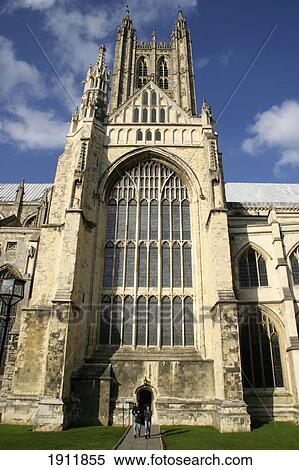 Canterbury Cathedral, Low Angle View, Kent, England, Uk View Large Photo Image Stock Photography - Canterbury Cathedral, Low Angle View, Kent, England, Uk. Fotosearch