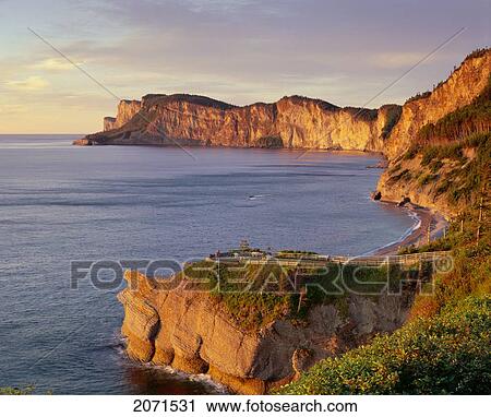 Cap Bon Ami, Forillon National Park, Gaspesie, Quebec View Large Photo Image Stock Image - Cap Bon Ami, Forillon National Park, Gaspesie, Quebec. Fotosearch