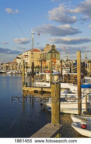 Stock Photography - Cape May Harbor, Cape May County, New Jersey, Usa. Fotosearch