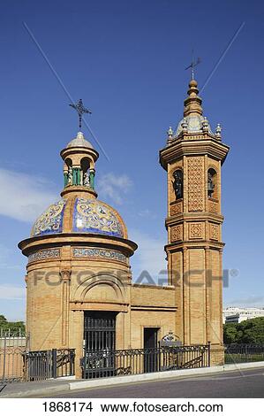 Picture - Capilla Del Puente De Triana; Seville, Spain. Fotosearch
