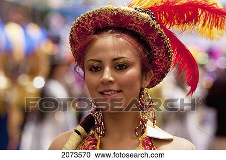 Caporales Dancer In The Procession Of The Carnaval De Oruro, Oruro, Bolivia View Large Photo Image Stock Image - Caporales Dancer In The Procession Of The Carnaval De Oruro, Oruro, Bolivia. Fotosearch
