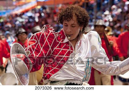 Caporales Dancer In The Procession Of The Carnaval De Oruro, Oruro, Bolivia View Large Photo Image Stock Photograph - Caporales Dancer In The Procession Of The Carnaval De Oruro, Oruro, Bolivia. Fotosearch
