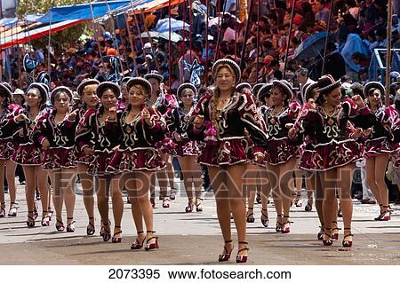Caporales Dancers In The Procession Of The Carnaval De Oruro, Oruro, Bolivia View Large Photo Image Stock Photography - Caporales Dancers In The Procession Of The Carnaval De Oruro, Oruro, Bolivia. Fotosearch
