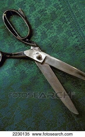 Capsicum, Scissors On Green Fabric, Oude Hoogstraat 1, Amsterdam, Netherlands. View Large Photo Image Stock Photography - Capsicum, Scissors On Green Fabric, Oude Hoogstraat 1, Amsterdam, Netherlands.. Fotosearch