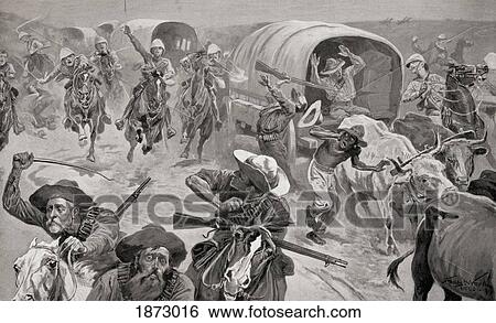 Capture Of A Boer Convoy By General French And His Troops Near Kimberley During The Second Boer War. From The Book South Africa And The Transvaal War By Louis Creswicke, Published 1900. View Large Photo Image Stock Photograph - Capture Of A Boer Convoy By General French And His Troops Near Kimberley During The Second Boer War. From The Book South Africa And The Transvaal War By Louis Creswicke, Published 1900.. Fotosearch