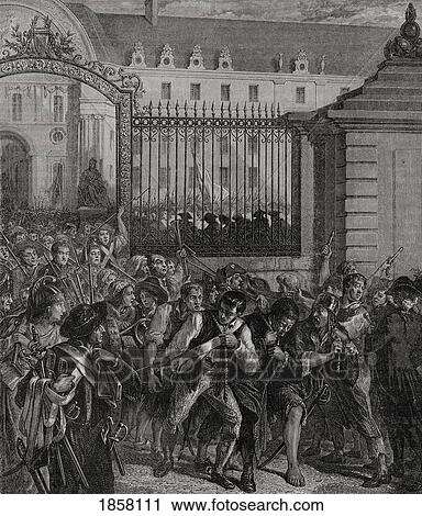 Capture Of Weapons From Invalides, 14Th July 1789. Engraved By Pannemaker-Ligny After De La Charlerie. From Histoire De La Revolution Francaise By Louis Blanc. View Large Photo Image Stock Image - Capture Of Weapons From Invalides, 14Th July 1789. Engraved By Pannemaker-Ligny After De La Charlerie. From Histoire De La Revolution Francaise By Louis Blanc.. Fotosearch