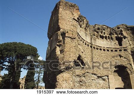 Stock Photo - Caracalla Baths (Roman Baths). Fotosearch