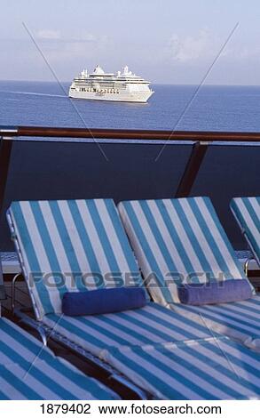 Caribbean Cruise Ship View Large Photo Image Stock Image - Caribbean Cruise Ship. Fotosearch