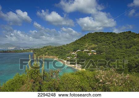 Stock Photo - Caribbean, Dr Groom's Beach; Grenada. Fotosearch