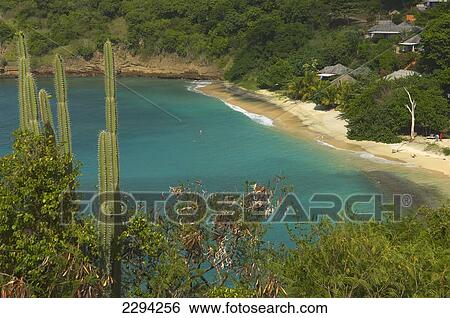 Stock Photograph - Caribbean, Dr Groom's Beach; Grenada. Fotosearch