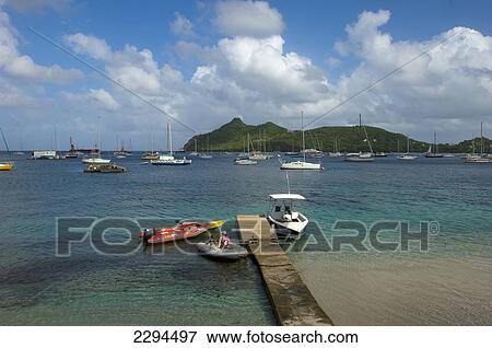 Stock Photo - Caribbean, Grenada, Grenadines, View of Tyrrel Bay; Carriacou Island. Fotosearch