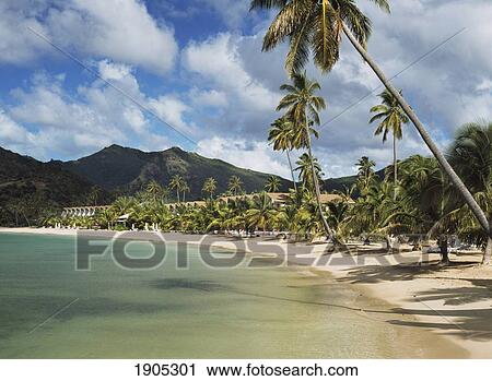Stock Image - Carlisle Bay Hotel, Antigua.. Fotosearch