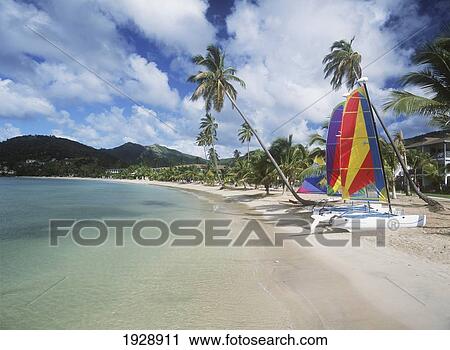 Stock Image - Carlisle Bay Hotel, Antigua.. Fotosearch