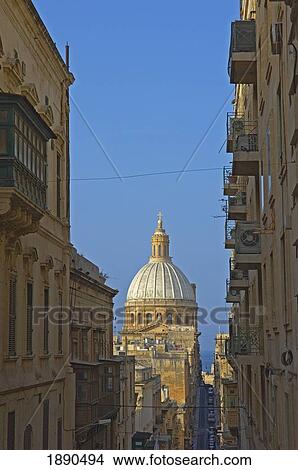 Carmelite Church Down Old Mint Street View Large Photo Image Picture - Carmelite Church Down Old Mint Street. Fotosearch