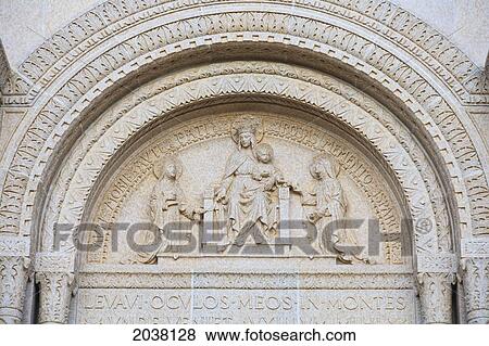 Stock Photo - Carmelite Monastery Of Our Lady And Saint Therese; Carmel California United States Of America. Fotosearch