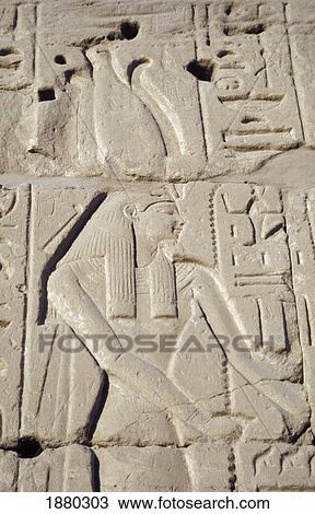 Carvings At Karnak Temple, Close Up View Large Photo Image Stock Image - Carvings At Karnak Temple, Close Up. Fotosearch