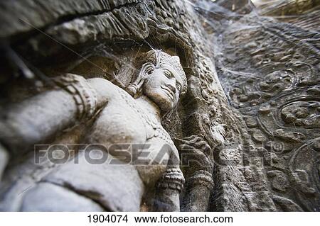 Carvings Of Dancing Apsara At Prasat Ta Som, Angkor, Siem Reap, Cambodia View Large Photo Image Picture - Carvings Of Dancing Apsara At Prasat Ta Som, Angkor, Siem Reap, Cambodia. Fotosearch