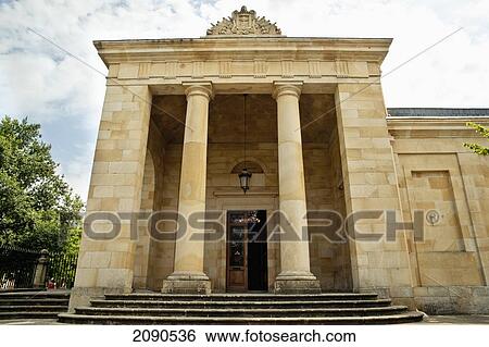 Stock Photograph - Casa De Juntas, House Of The Historical Archive Of The Basque Country, Gernika-Lumo, Basque Country, Spain. Fotosearch