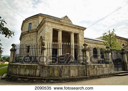 Stock Photography - Casa De Juntas, House Of The Historical Archive Of The Basque Country, Gernika-Lumo, Basque Country, Spain. Fotosearch