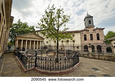 Stock Photography - Casa De Juntas, House Of The Historical Archive Of The Basque Country, Gernika-Lumo, Basque Country, Spain. Fotosearch