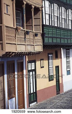Stock Photo - Casa De Los Balcones. Fotosearch