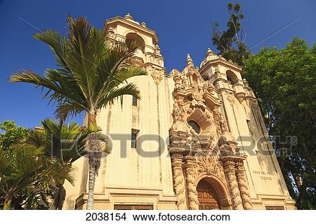 Casa Del Prado Theater In Balboa Park; San Diego California United States Of America View Large Photo Image Picture - Casa Del Prado Theater In Balboa Park; San Diego California United States Of America. Fotosearch
