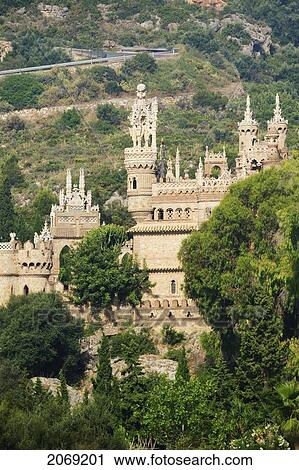 Stock Image - Castillo De Colomares; Benalmadena Andalusia Spain. Fotosearch