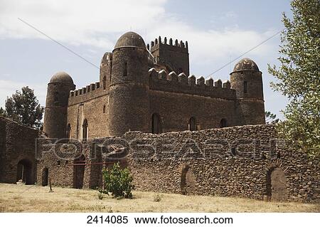 Castle of Emperor Fasilidas, Royal Compound; Gondar, Amhara region, Ethiopia View Large Photo Image Stock Photography - Castle of Emperor Fasilidas, Royal Compound; Gondar, Amhara region, Ethiopia. Fotosearch