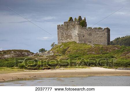 Castle Tioram; Argyll Scotland View Large Photo Image Stock Photo - Castle Tioram; Argyll Scotland. Fotosearch