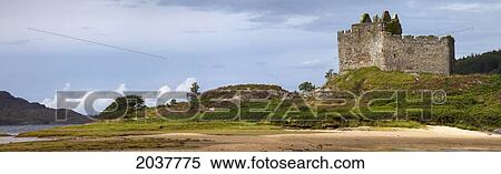Stock Photography - Castle Tioram; Argyll Scotland. Fotosearch