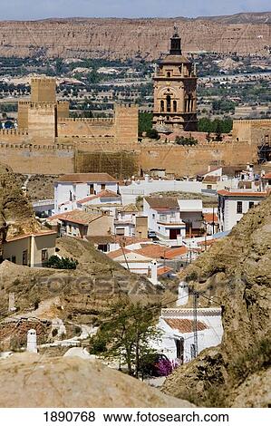 Stock Photo - Cathedral And Town. Fotosearch
