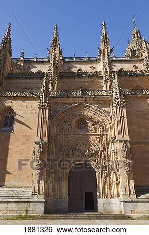Cathedral Door On The Northern Side Called Puerta De Ramos Or De Las Palmas (Door Of The Branches Of Of The Palms); Salamanca, Salamanca Province, Spain View Large Photo Image Stock Photograph - Cathedral Door On The Northern Side Called Puerta De Ramos Or De Las Palmas (Door Of The Branches Of Of The Palms); Salamanca, Salamanca Province, Spain. Fotosearch