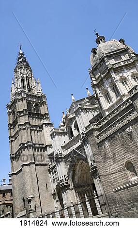 Cathedral Exterior View Large Photo Image Picture - Cathedral Exterior. Fotosearch