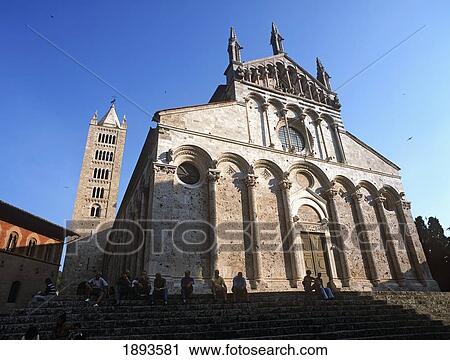 Stock Image - Cathedral Of Massa Marittima. Fotosearch