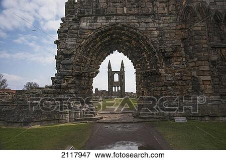 Cathedral Of Saint Andrew; Fife Scotland View Large Photo Image Stock Photo - Cathedral Of Saint Andrew; Fife Scotland. Fotosearch