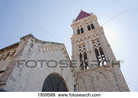 Stock Photo - Cathedral Of St. Lawrence, Trogir, Split-Dalmatia, Croatia. Fotosearch