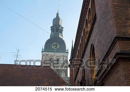 Cathedral, Riga, Latvia View Large Photo Image Stock Photography - Cathedral, Riga, Latvia. Fotosearch