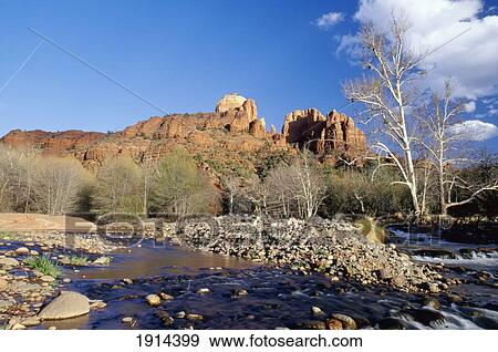 Stock Photo - Cathedral Rock. Fotosearch
