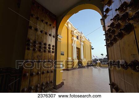 Cathedral, Trujillo, La Libertad, Peru View Large Photo Image Stock Photo - Cathedral, Trujillo, La Libertad, Peru. Fotosearch