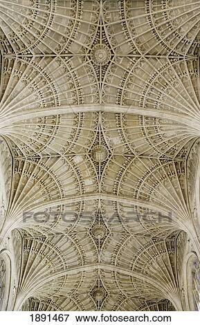 Stock Photo - Ceiling Of King's College Chapel. Fotosearch