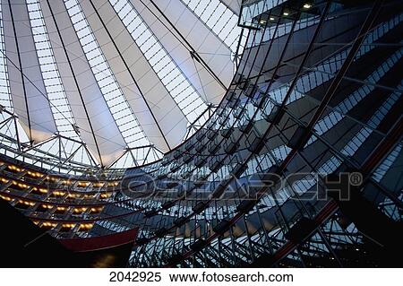 Ceiling Of Sony Center On Potsdamer Platz, Berlin, Germany View Large Photo Image Stock Photography - Ceiling Of Sony Center On Potsdamer Platz, Berlin, Germany. Fotosearch