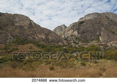 Central Highlands Near Anja, Fianarantsoa Province, Madagascar View Large Photo Image Stock Photo - Central Highlands Near Anja, Fianarantsoa Province, Madagascar. Fotosearch