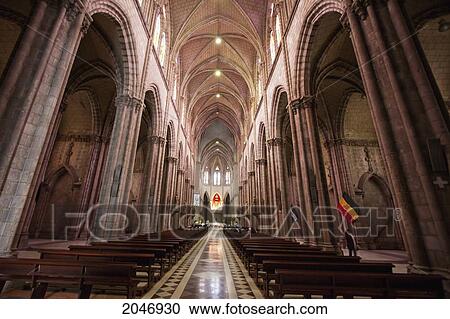 Central Nave Of The Basilica Del Voto Nacional, Quito, Pichincha, Ecuador View Large Photo Image Stock Image - Central Nave Of The Basilica Del Voto Nacional, Quito, Pichincha, Ecuador. Fotosearch